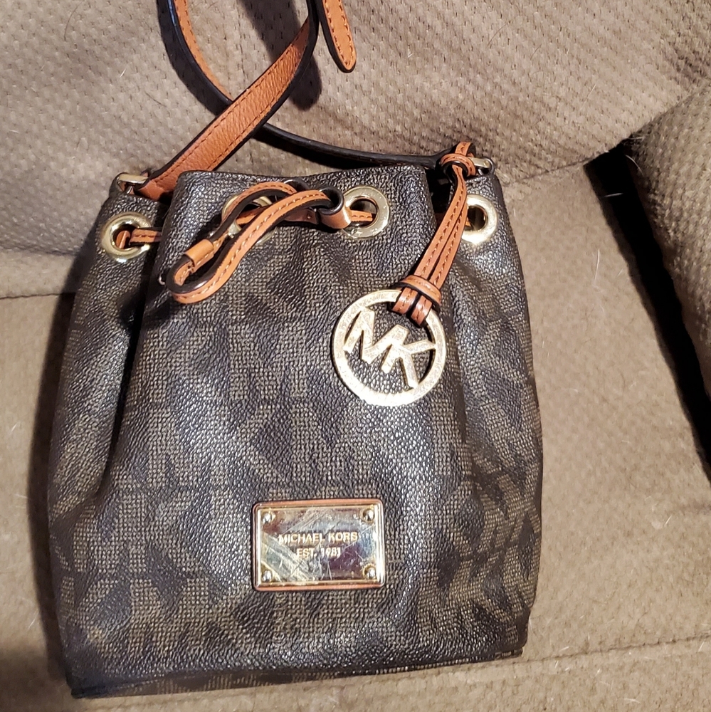 Michael Kors Small Drawstring Purse